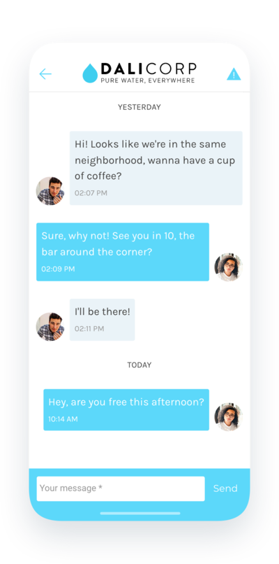 Online Chat for custom app