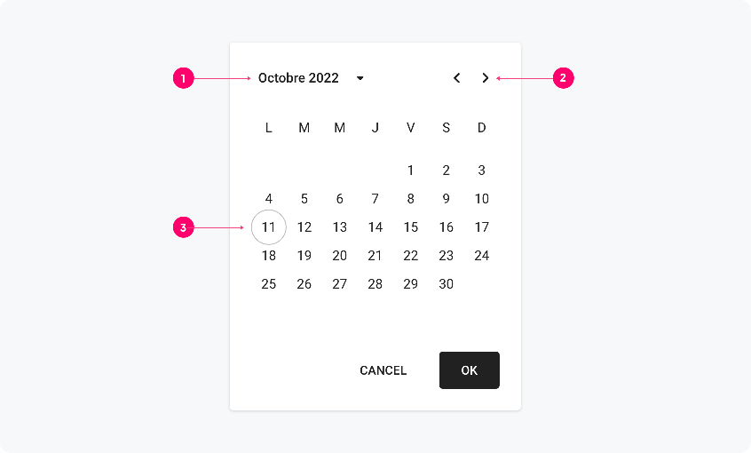 PWA Date picker