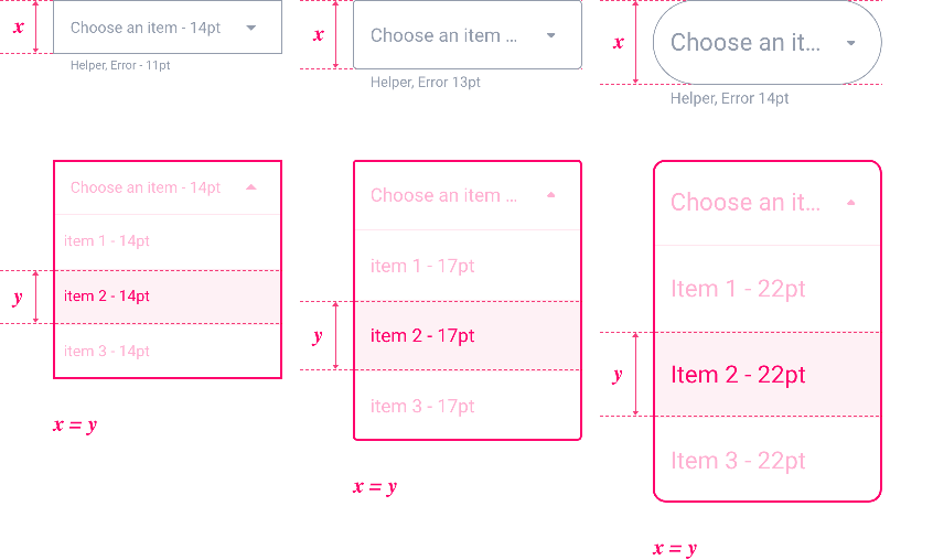 Dropdown height in Title-In layout